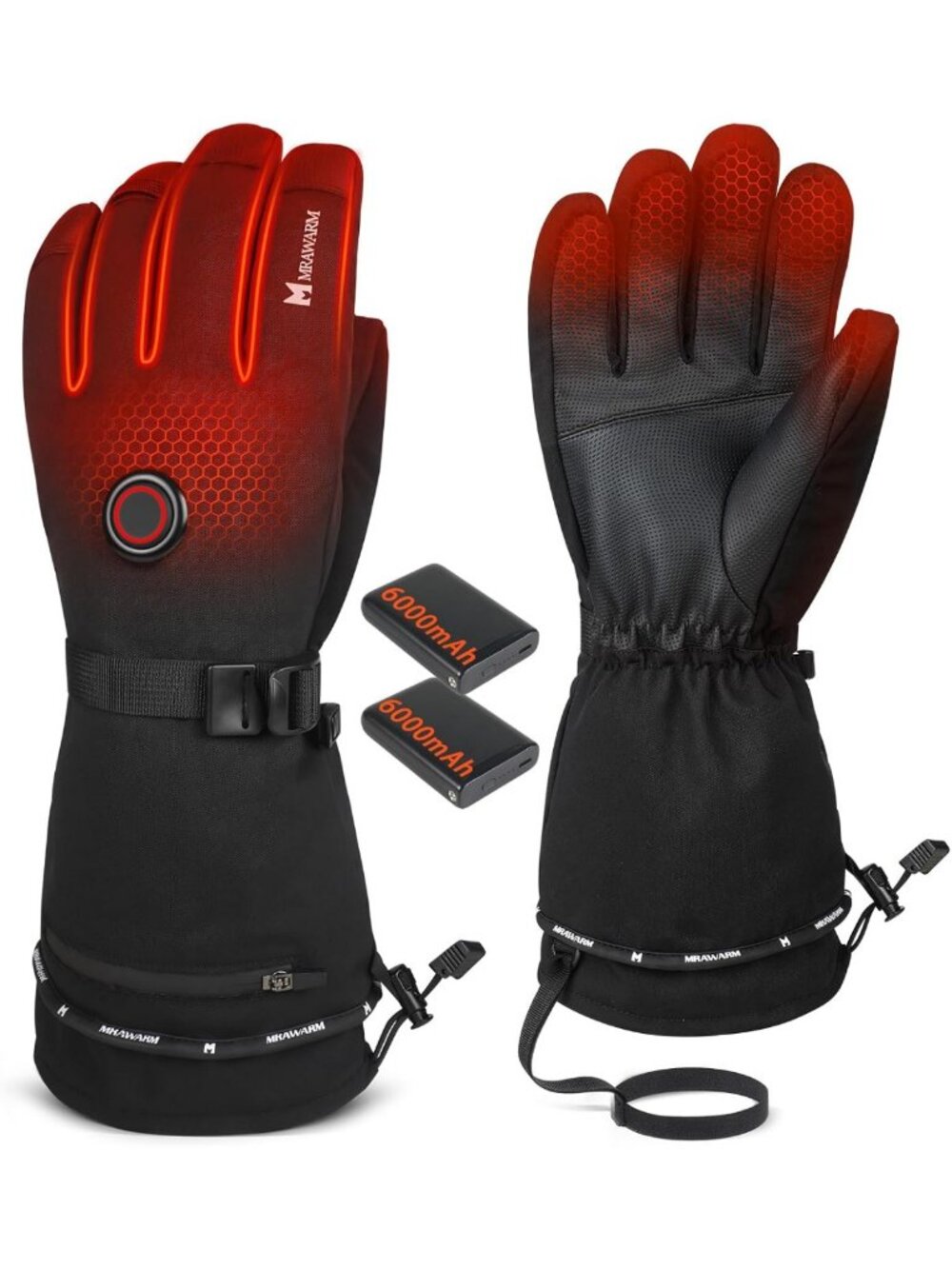 Cozy Heated Gloves for Men & Women - Rechargeable, Winter Warmth, Touchscreen